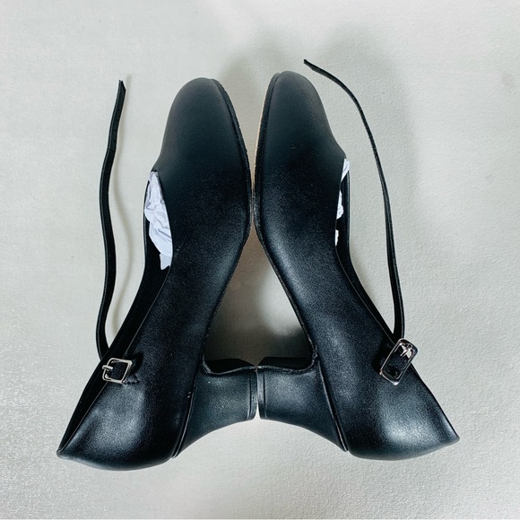 NEW Bloch Sz 6W Women's Broadway-Lo Character Shoe in Black - Picture 8 of 10